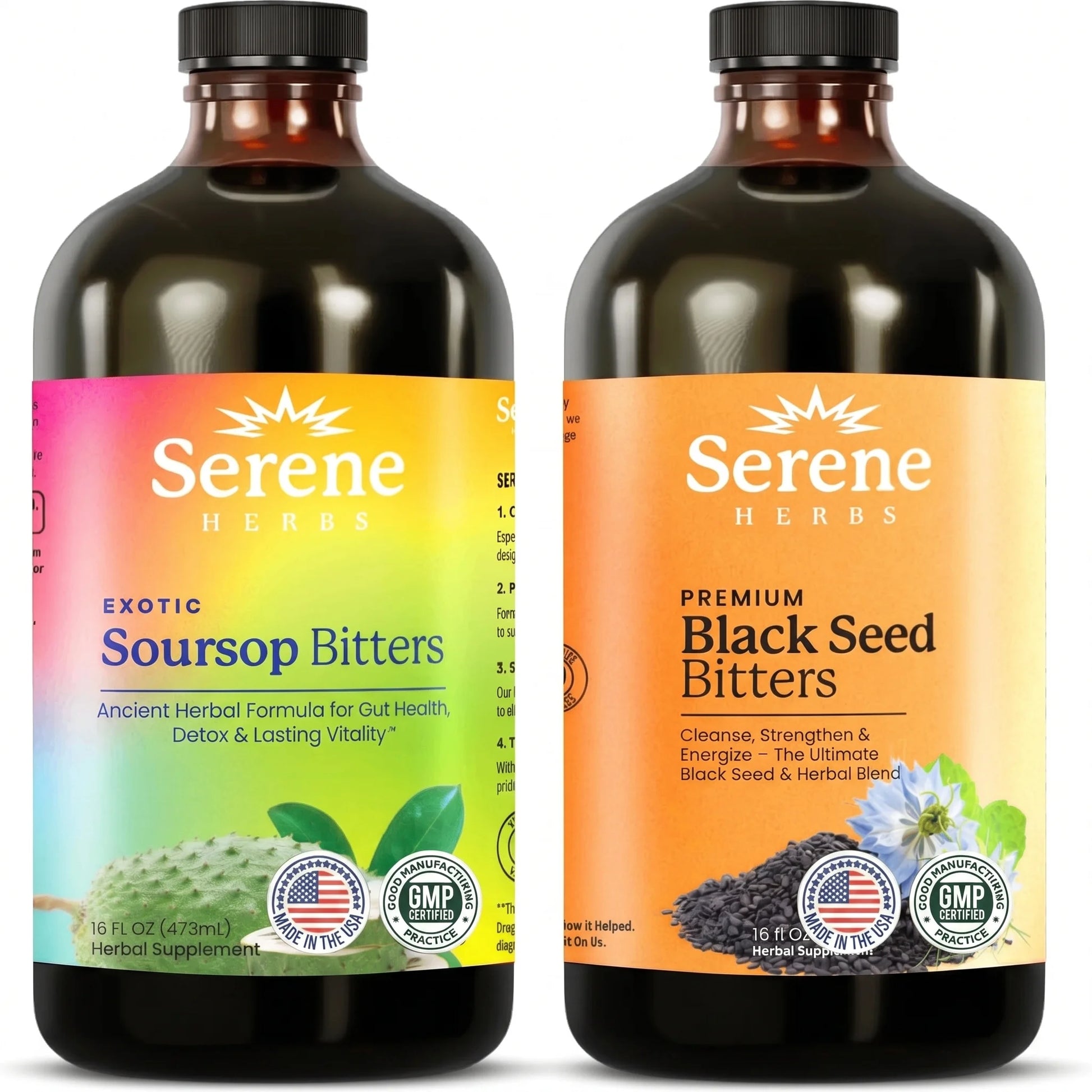 Serene Herbs Soursop Bitters – Organic Soursop Herbs for Digestive Support