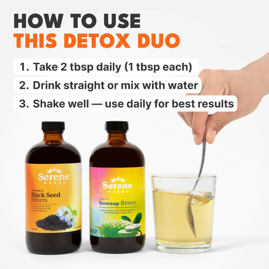 Serene Herbs Soursop Bitters – Organic Soursop Herbs for Digestive Support