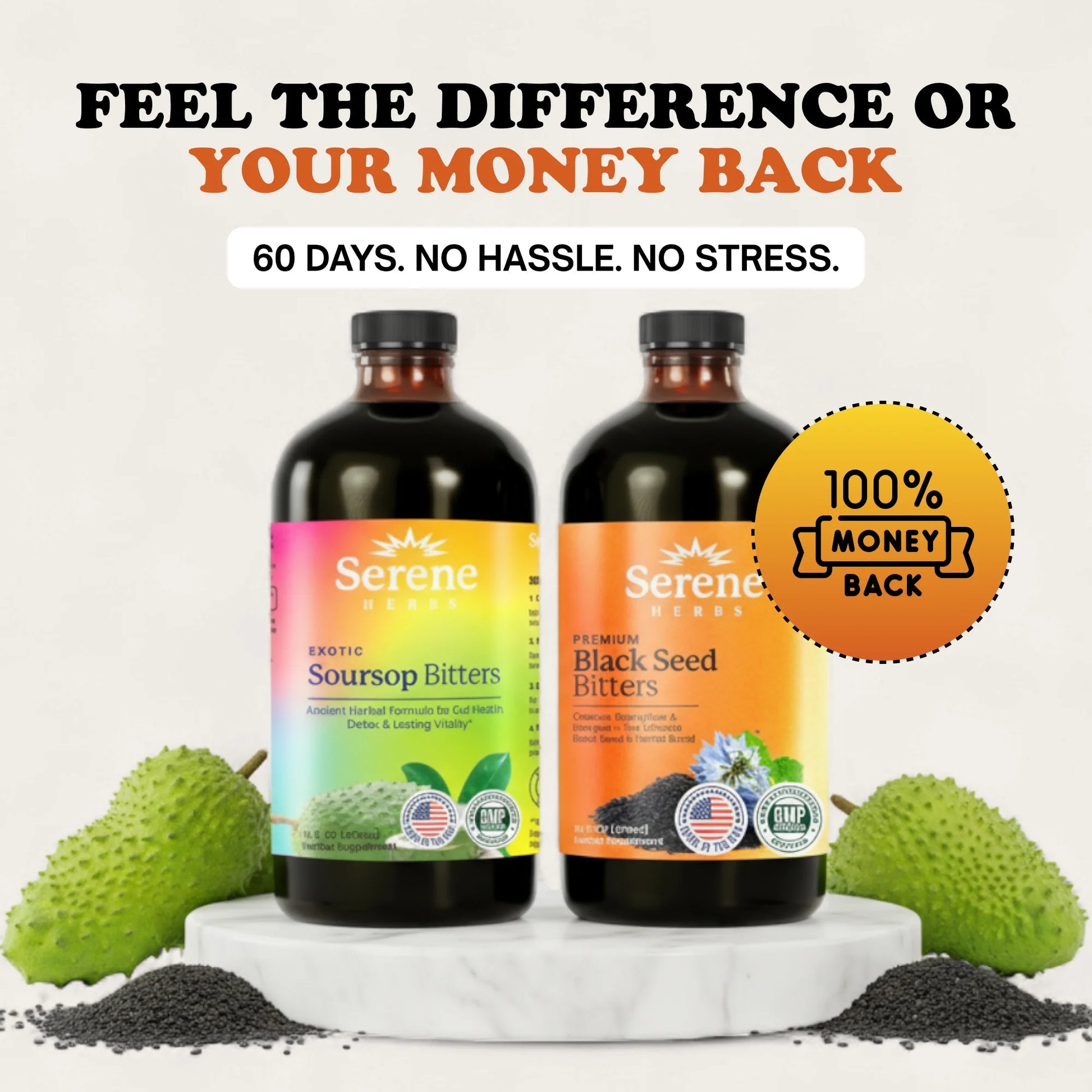 Serene Herbs Soursop Bitters – Organic Soursop Herbs for Digestive Support